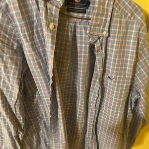 Vineyard Vines Men's Blue Plaid Jacket